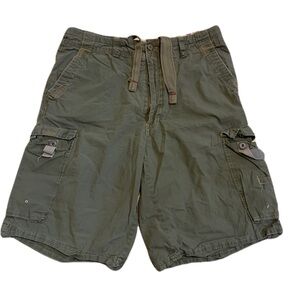 Men's UNIONBAY Olive Green Cargo Shorts - Size 34